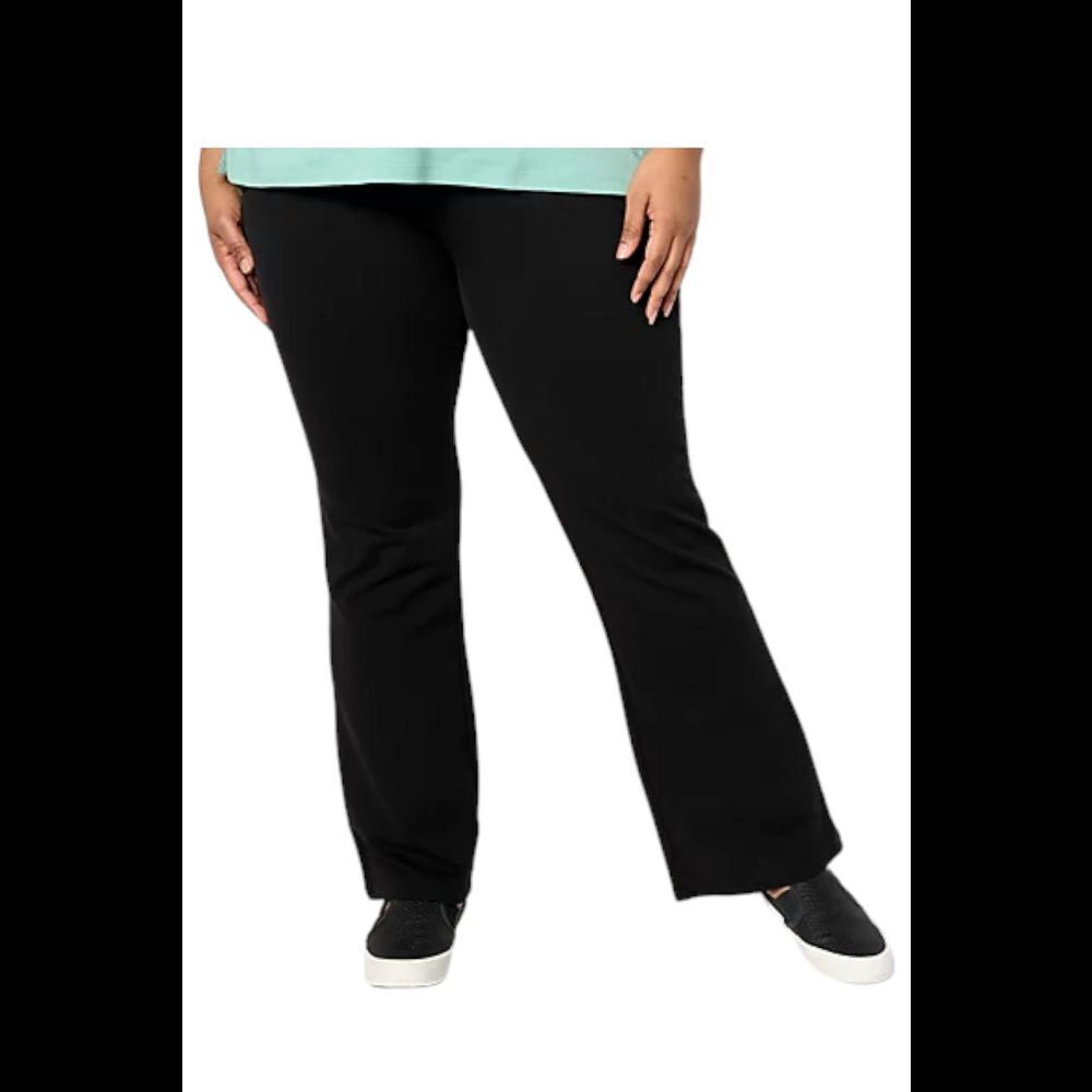 Quacker Factory Women's Fully Functional Baby Boot Jeans Black - Regular